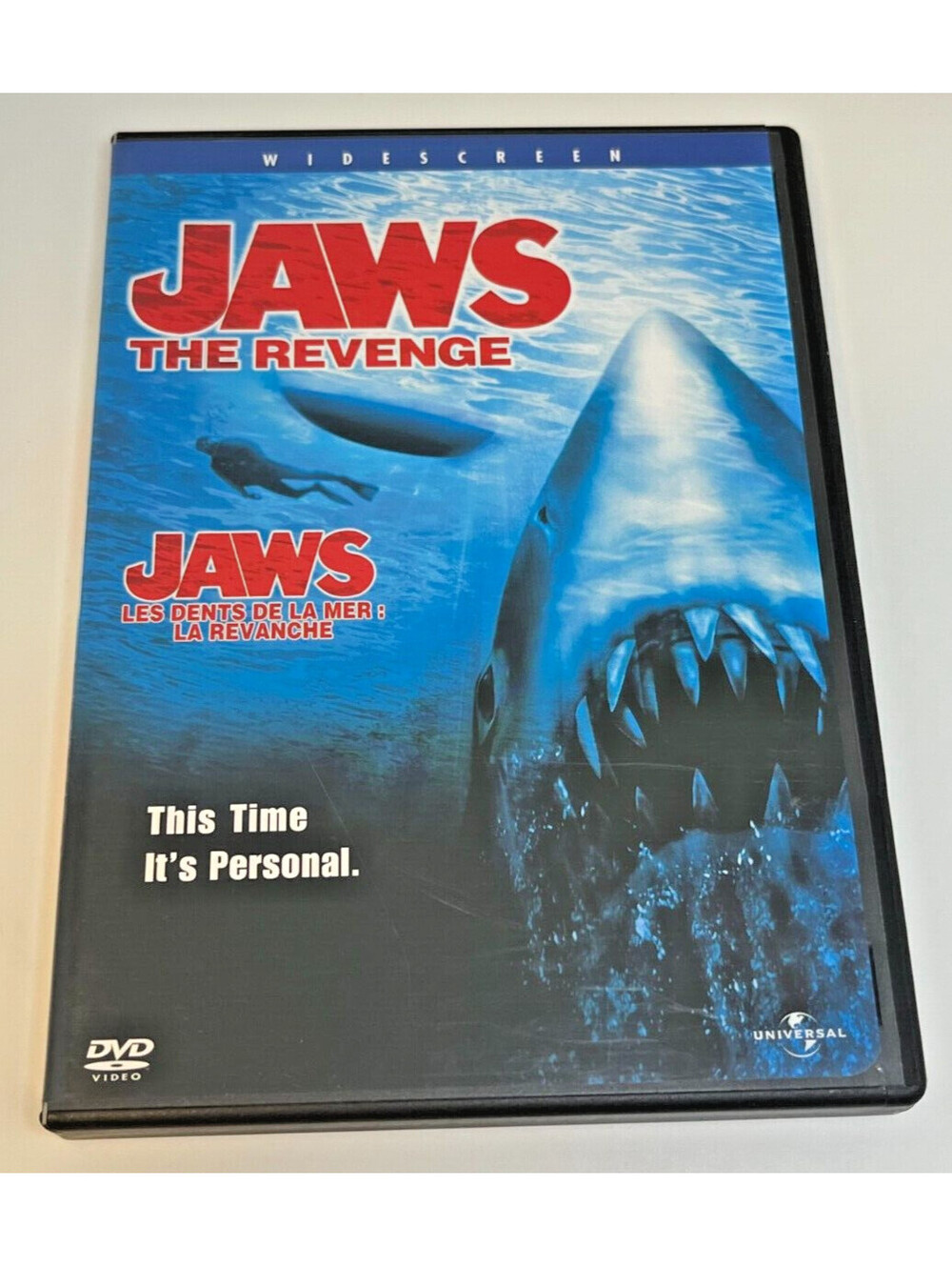 Jaws: The Revenge DVDs 1987 NTSC Widescreen Michael Caine W/ Original Insert